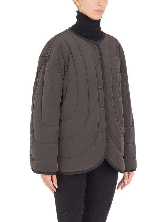 24FW AHIRAIN 숏패딩 I24A36AHD03LMBLACKL05 Black - OTHER BRANDS