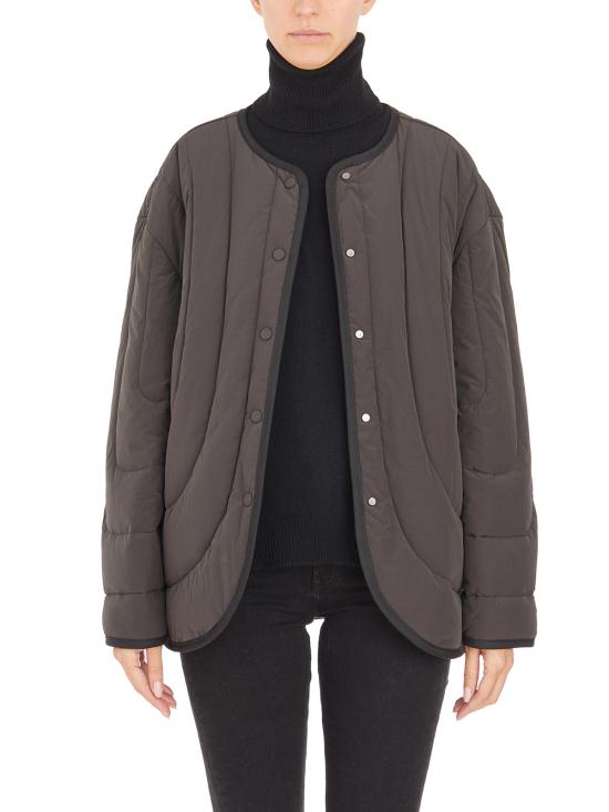 24FW AHIRAIN 숏패딩 I24A36AHD03LMBLACKL05 Black - OTHER BRANDS