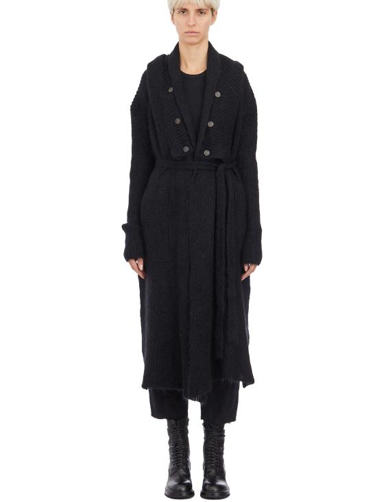 24FW 마스나다 트렌치 코트 I77A06BLACK Black