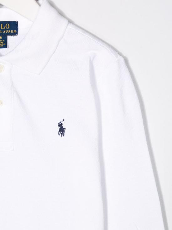 24FW [키즈] 랄프 로렌 티셔츠 322703634013 WHITE - RALPH LAUREN