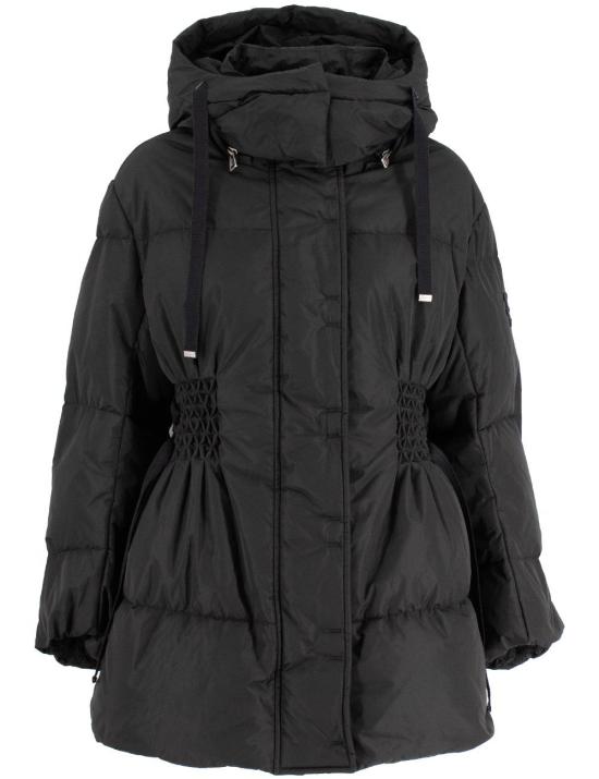 24FW 에르마노 설비노 패딩 D450A300RWJU 95708 95708 BLACK