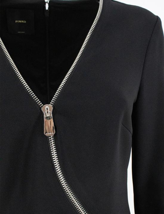 24FW 핑코 미디 원피스 103904 A20A Z99 Z99 NERO LIMOUSINE - PINKO