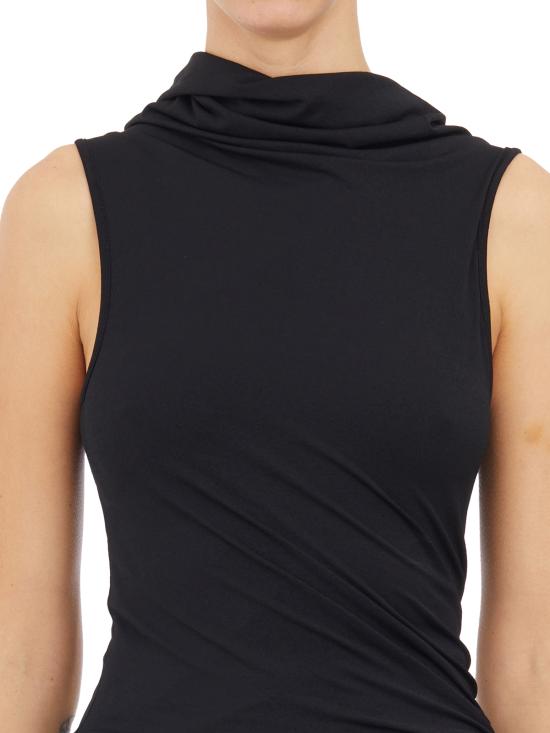 24FW 릭 오웬스 민소매 티셔츠 ILI02D5221CVI09 Black - RICK OWENS