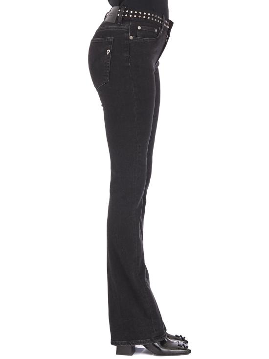  돈답 스트레이트 팬츠 IDP755DSH338DHU4WDD999 Black - DONDUP