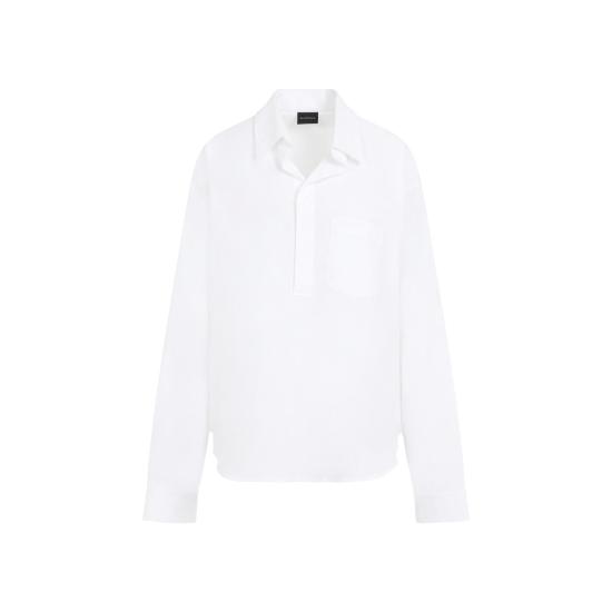  발렌시아가 셔츠 790838 TNM60 9000 WHITE