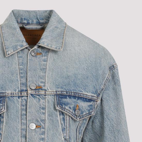  발렌시아가 데님 자켓 773776 TJW79 4076 LIGHT INDIGO MADDER BLUE - BALENCIAGA