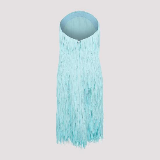  보테가베네타 미디 원피스 736133 V2SF0 4159 CELADON BLUE - BOTTEGA VENETA