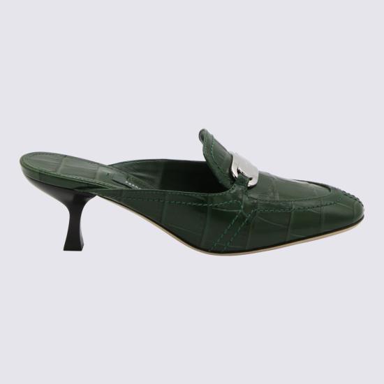  살바토레 페라가모 뮬/슬리퍼 77320501I139001 GREEN - SALVATORE FERRAGAMO