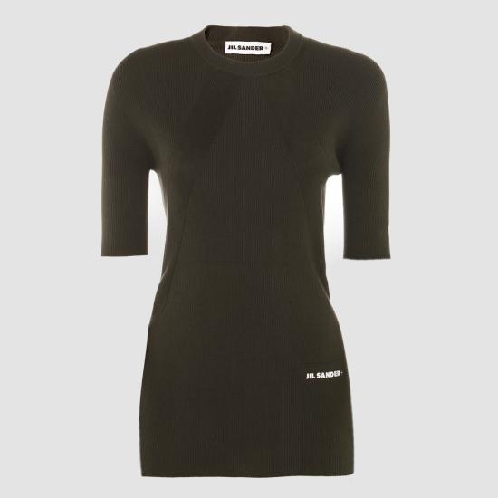  질샌더 숏 원피스 J40GC0125J15410310 GREEN - JIL SANDER