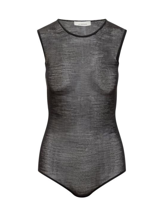 24FW 스포트막스 미디 원피스 2422396013600 009 Black - SPORTMAX