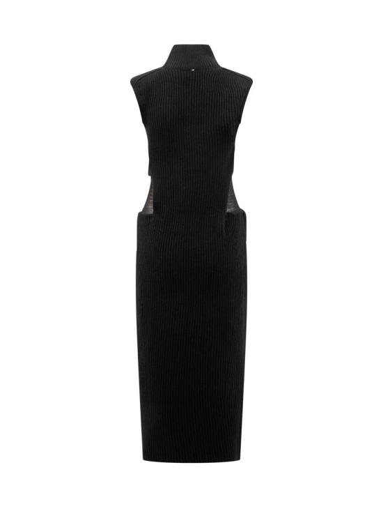 24FW 스포트막스 미디 원피스 2422396013600 009 Black - SPORTMAX