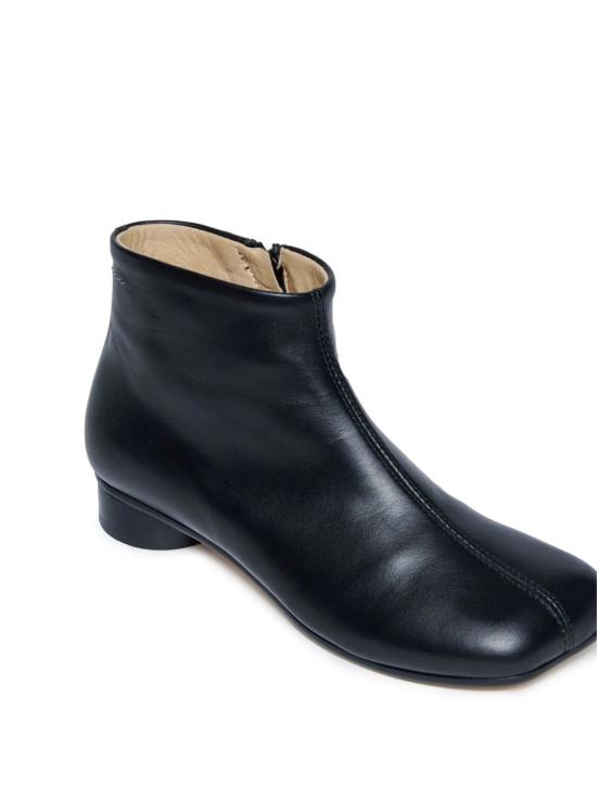 24FW [주니어] MM6 메종마르지엘라 미들 부츠 78106 3 Black - MM6 MAISON MARGIELA