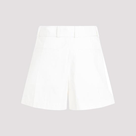  질샌더 숏팬츠 J02KA0225 J45136 100 OPTIC WHITE NUDE NEUTRALS - JIL SANDER