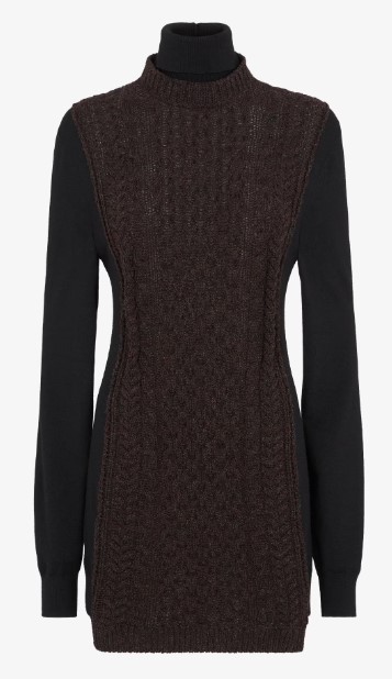 24FW 펜디 숏 원피스 FZDC81 ASJNF0P1B