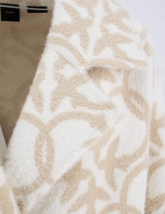 24FW 핑코 코트 101573 A21Q CC2 CC2 PANNA BEIGE - PINKO