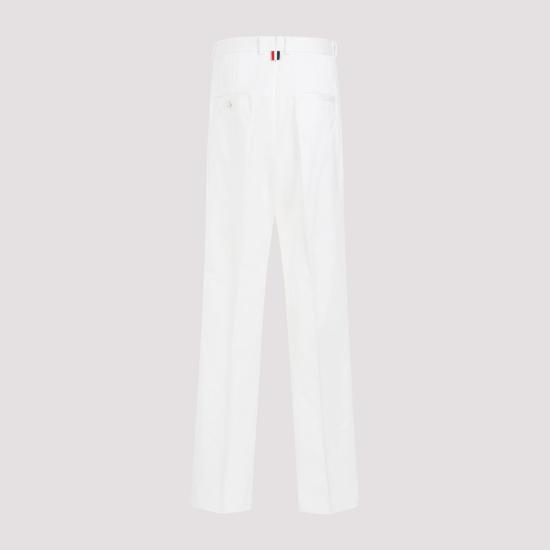  톰브라운 수트 팬츠 MTR089U 03788 100 WHITE - THOM BROWNE