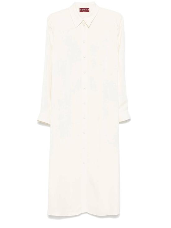 24FW 구찌 미디 원피스 797357 Z8BUA9200 White