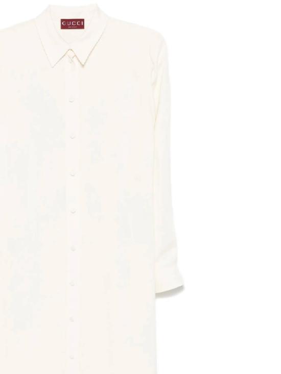 24FW 구찌 미디 원피스 797357 Z8BUA9200 White - GUCCI