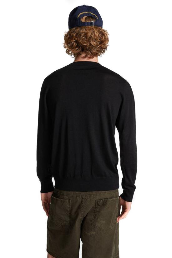 25FW 디스퀘어드2 스웨터 S74HA1442 S18310900 Black - DSQUARED2