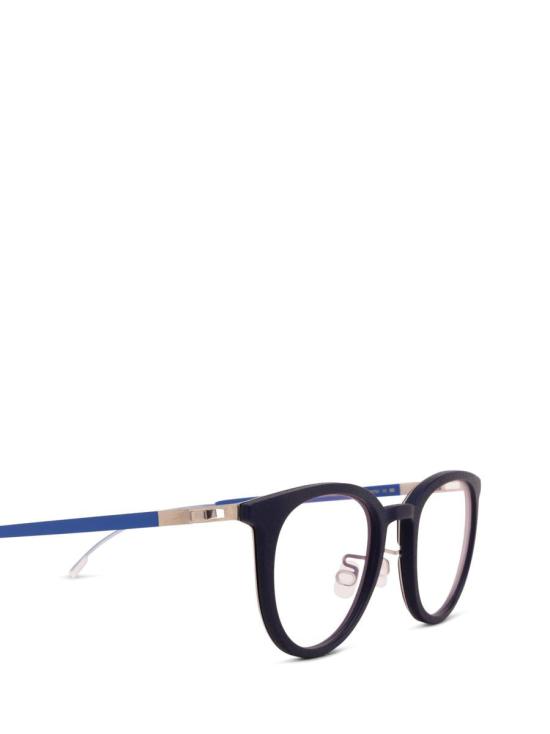 25FW 마이키타 안경 00 538207728 SINDAL 628 MHL3 NAVY SHINY SILVER YALE BL - MYKITA
