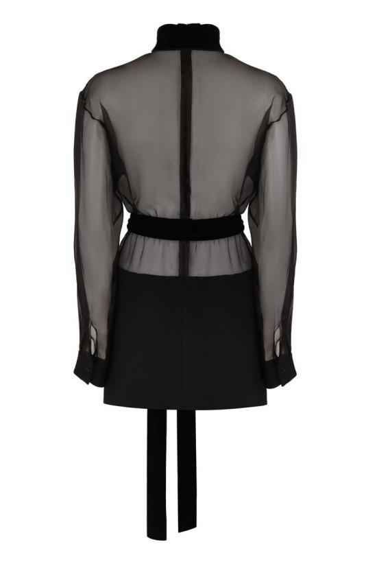 24FW 돌체앤가바나 숏 원피스 F6JNDTGDCO9 N0000 Black - DOLCE & GABBANA