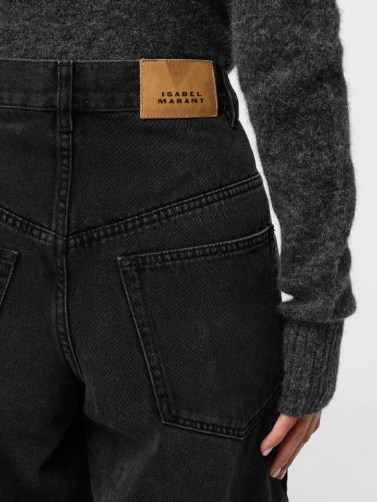 25FW 이자벨마랑에뚜왈 데님 팬츠 PA0396FAB3H02E 02FK Black - ISABEL MARANT ETOILE