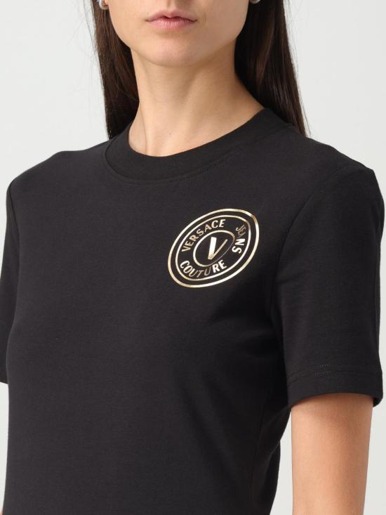  베르사체 미디 원피스 75HAOT06CJ03T G89 Black - VERSACE