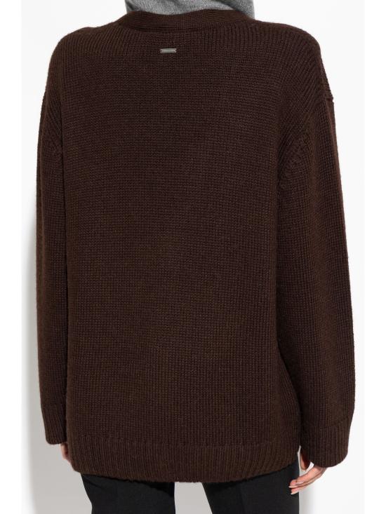  디스퀘어드2 스웨터 S72HA1225D13030 139 BURNT BROWN - DSQUARED2