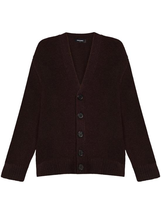  디스퀘어드2 스웨터 S72HA1225D13030 139 BURNT BROWN