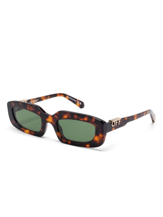  오프화이트 선글라스 OERI13CF24PLA001 6055 HAVANA GREEN - OFF WHITE