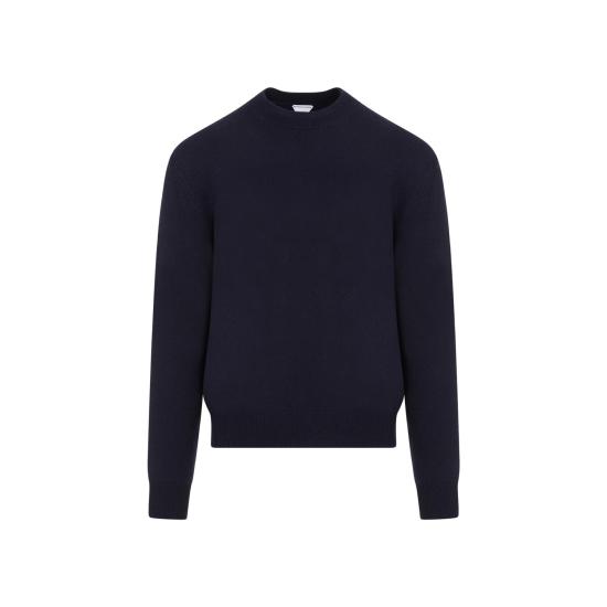  보테가베네타 스웨터 772376 V2MM0 4121 NAVY BLUE