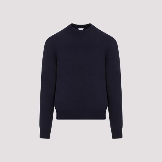 보테가베네타 스웨터 772376 V2MM0 4121 NAVY BLUE - BOTTEGA VENETA