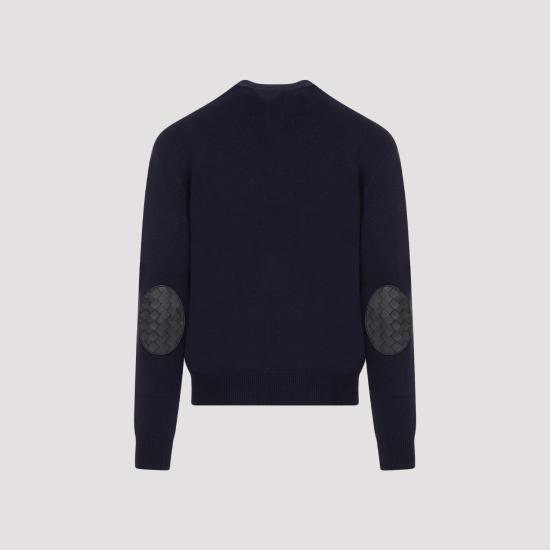  보테가베네타 스웨터 772376 V2MM0 4121 NAVY BLUE - BOTTEGA VENETA