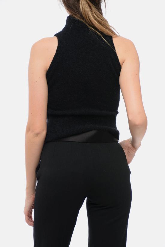  파투 민소매 티셔츠 KN1508065 999B Black - PATOU