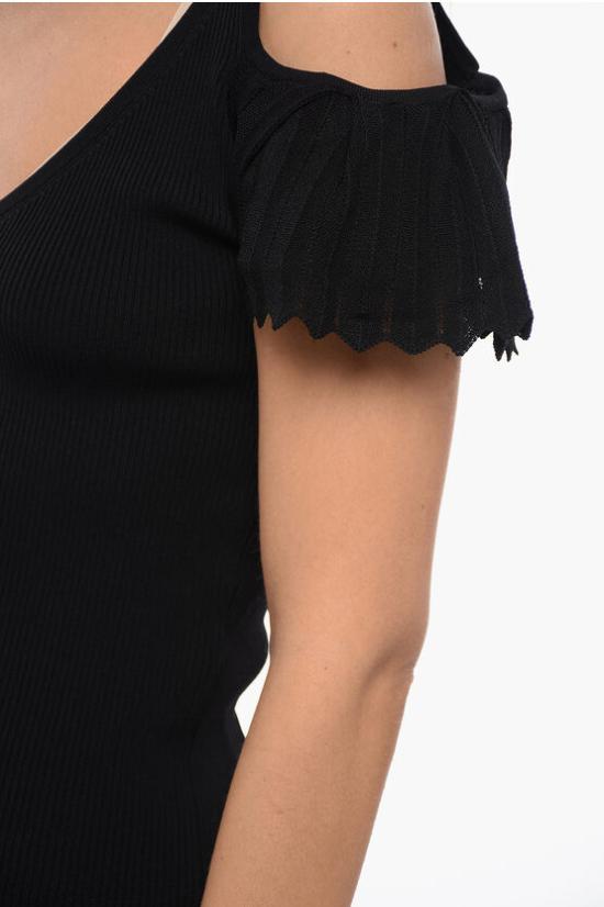  JW앤더슨 반팔 티셔츠 KW0921 YN0284 999 BLACK Black - JW ANDERSON