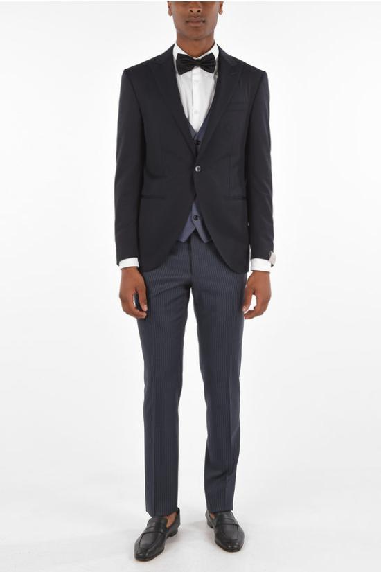  꼬르넬리아니 수트 세트 838092 9110042 001 Blue