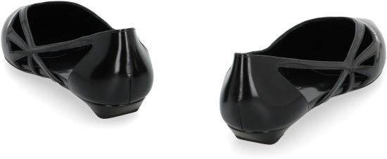 24FW 프라다 플랫 슈즈 1F732NFD015055 F0002 Black - PRADA