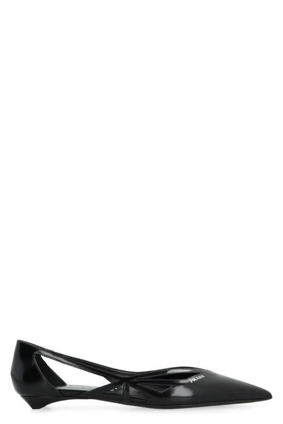 24FW 프라다 플랫 슈즈 1F732NFD015055 F0002 Black