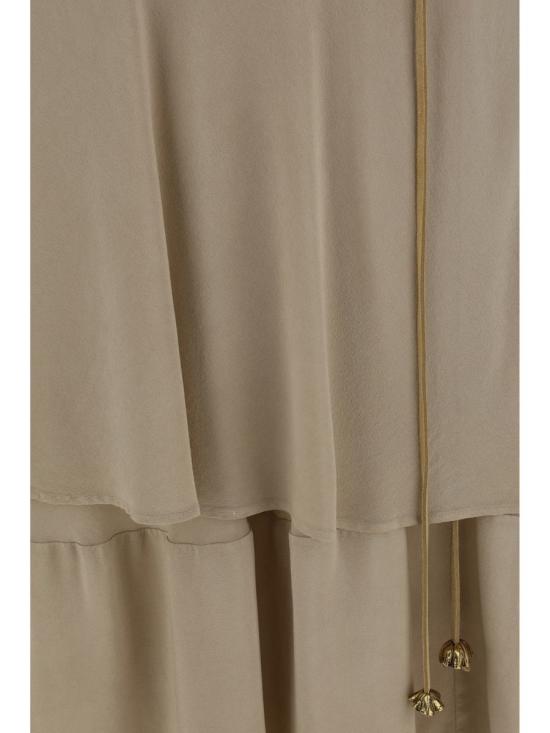  퀴라 롱 스커트 Q221SX Q0027 Beige - QUIRA