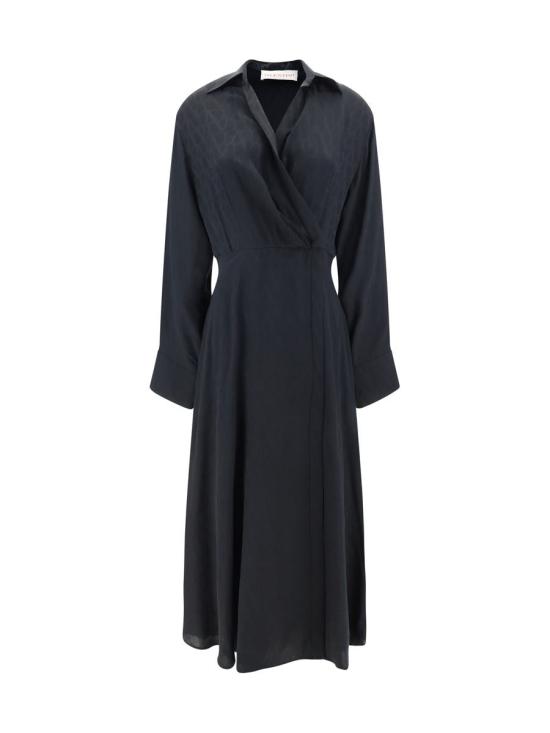  발렌티노 가라바니 롱 원피스 4B3VA7E07TK 0NO Black