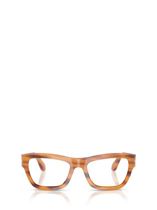 25FW 페르솔 안경 00 538201599 PO0091V 960 STRIPED BROWN