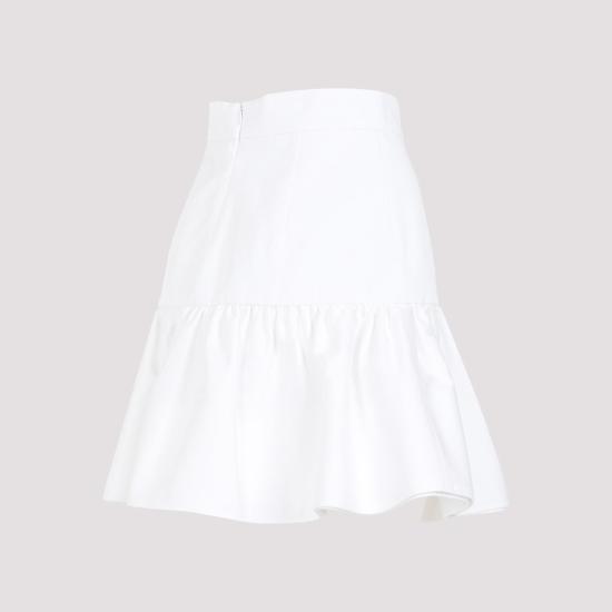  파투 숏 스커트 SK0600074 001W WHITE - PATOU