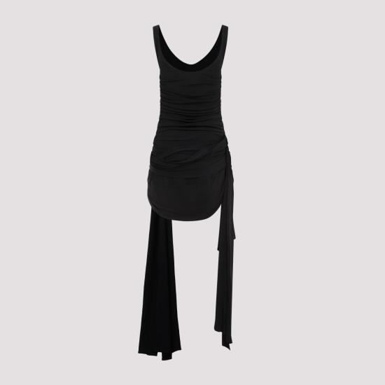  뮈글러 숏 원피스 24S1RO15866009 1999 BLACK - MUGLER