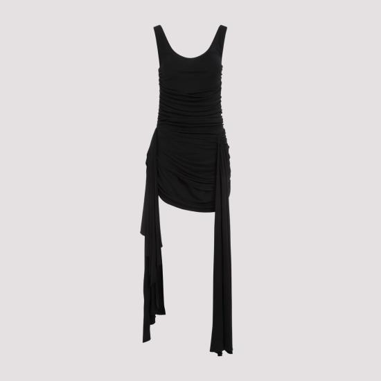  뮈글러 숏 원피스 24S1RO15866009 1999 BLACK - MUGLER