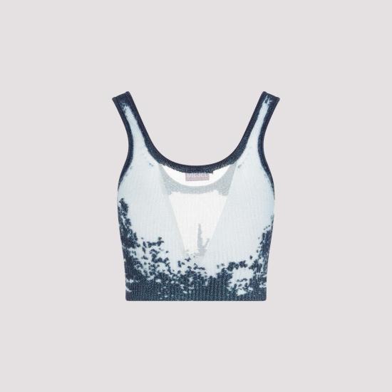  디젤 민소매 티셔츠 A13991 0BNCB 8AT PEACOT BLUE - DIESEL