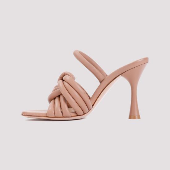  지안비토로시 뮬/슬리퍼 G3245895LAC NAPPRAL PRALINE NUDE NEUTRALS - GIANVITO ROSSI