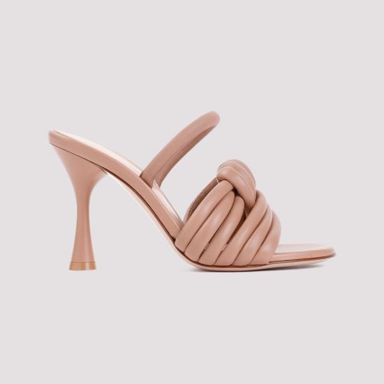  지안비토로시 뮬/슬리퍼 G3245895LAC NAPPRAL PRALINE NUDE NEUTRALS - GIANVITO ROSSI