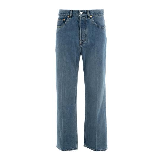 25FW 구찌 로우 웨이스트 크롭 데님 팬츠 788823XDCXM 4011