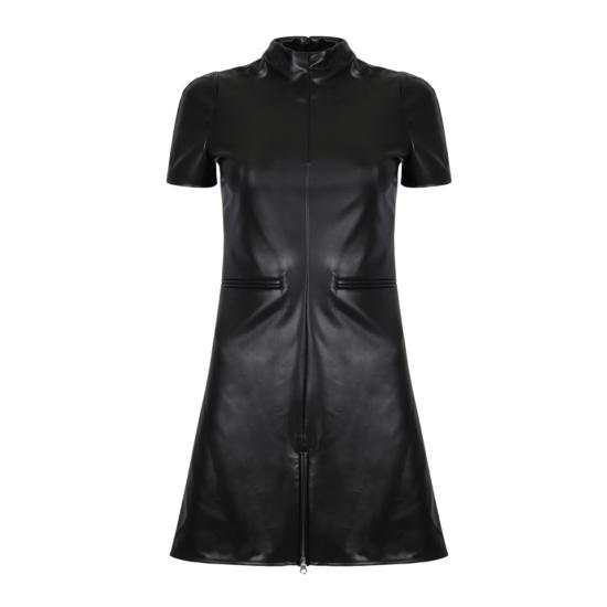 24FW 쿠레쥬 숏 원피스 324CRO478PU0049 9999 BLACK