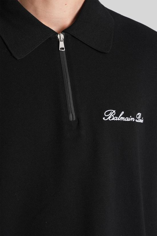 25FW 발망 반팔 티셔츠 403080 DH1GC028BC78 Black - BALMAIN